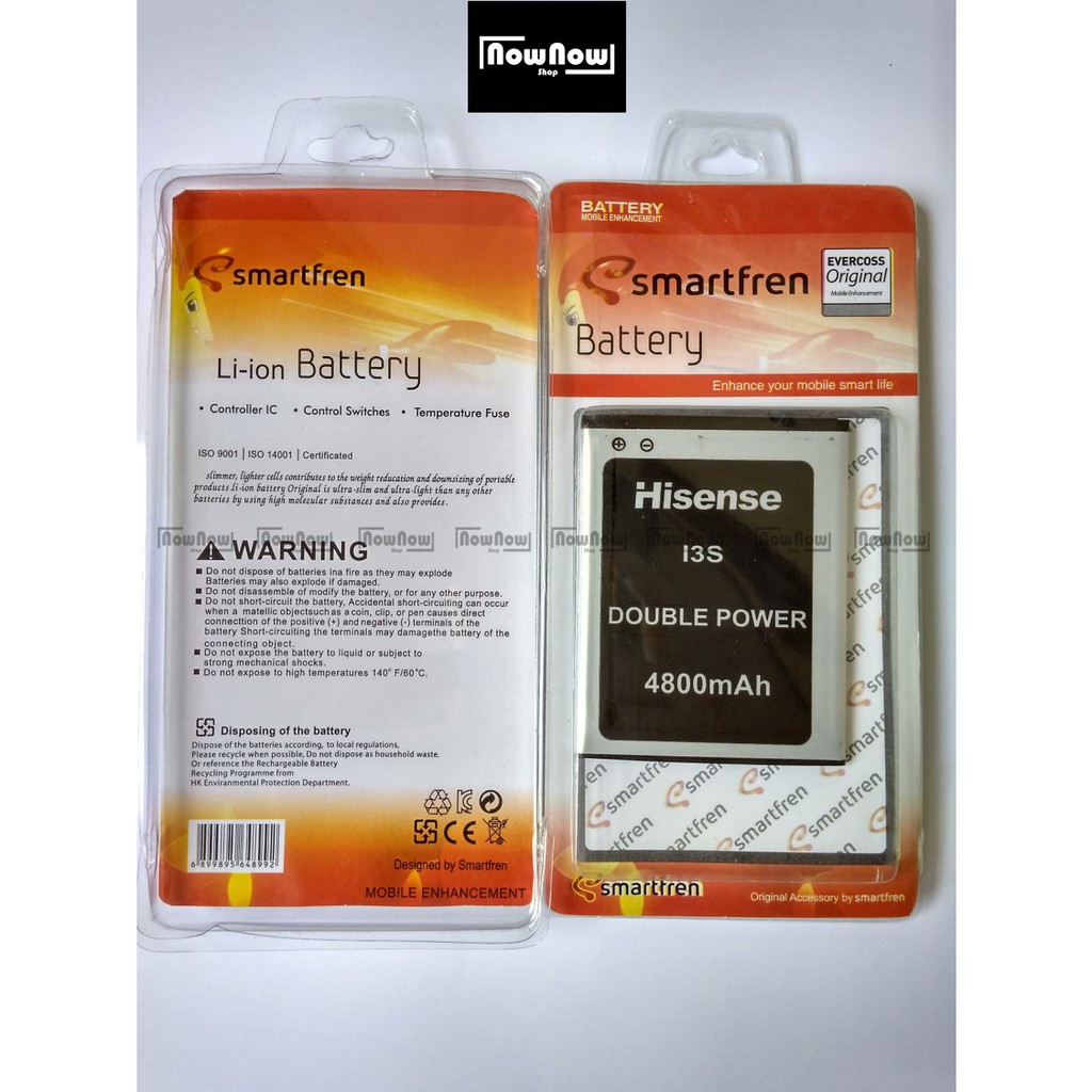 Baterai Smartfren Andromax I3S H11294 AD682H Original ORI Batre Battery Batu Batrai HP