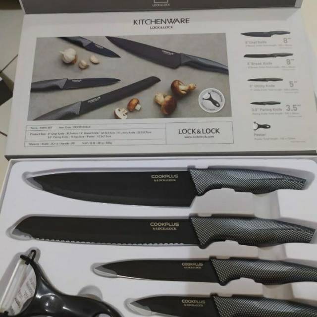 SET PISAU LOCK N LOCK MURAH