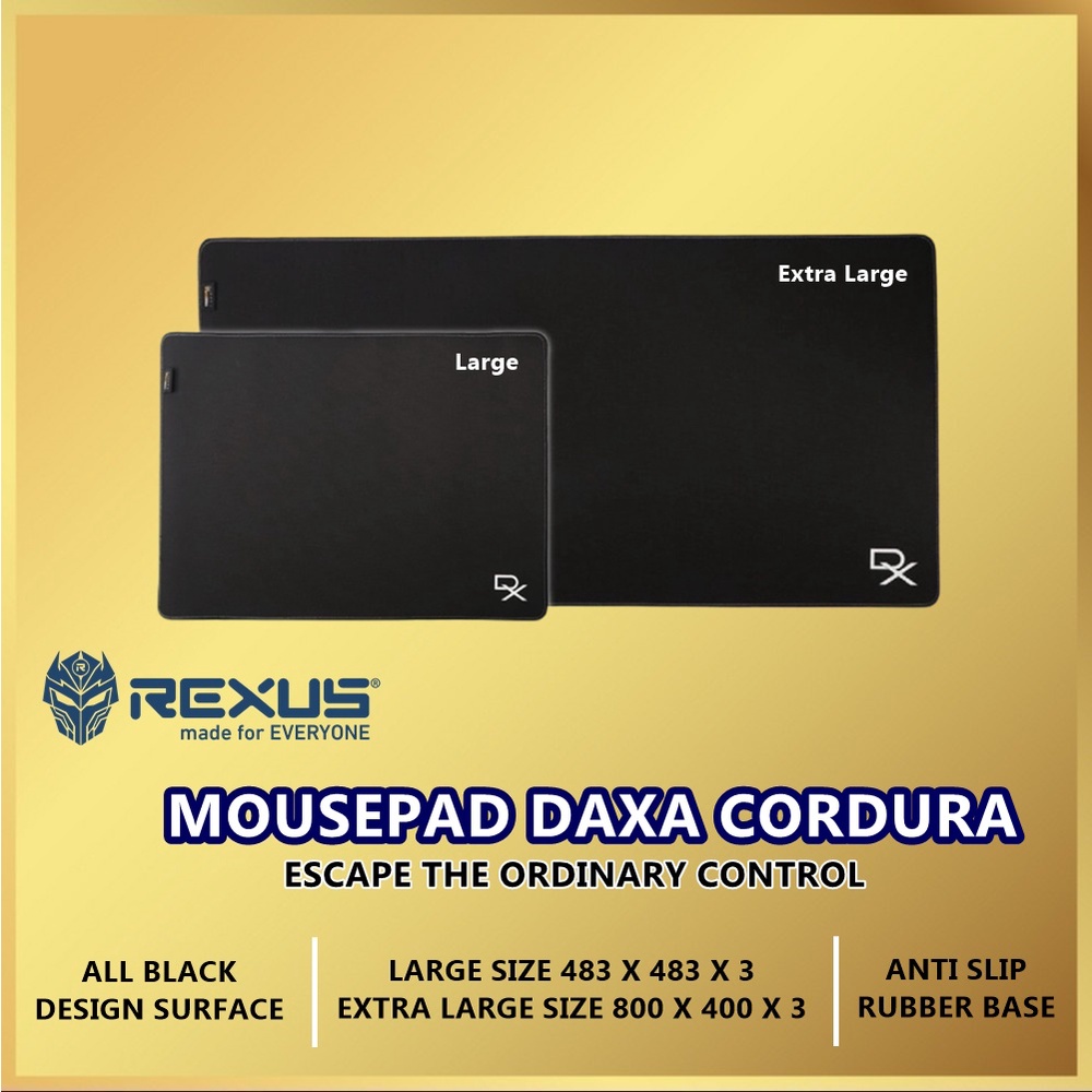 Rexus Daxa Cordura Mousemat MC01 MC02 / MC-02 MC-01 Mousepad Gaming