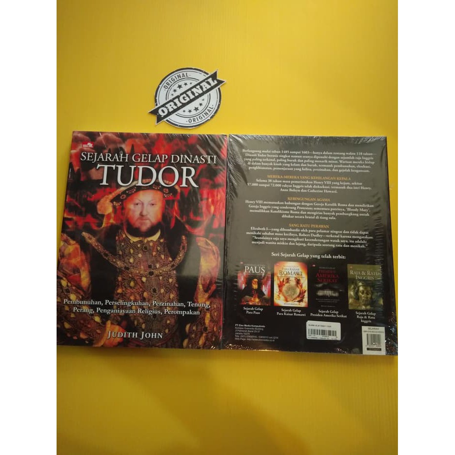 Sejarah Gelap Dinasti Tudor by Judith John