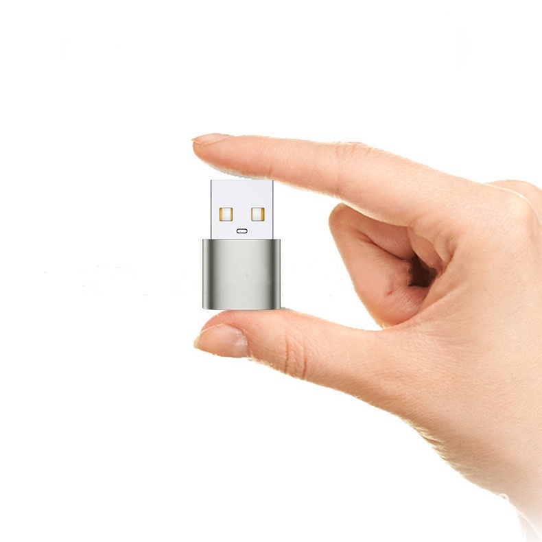 Adaptor Konverter Usb-C Flash Drive Tipe C 2.0 Male Ke Tipe C Female Untuk Komputer / Handphone