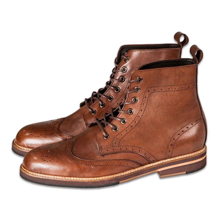 NEO BROGUES BOOTS BROWN