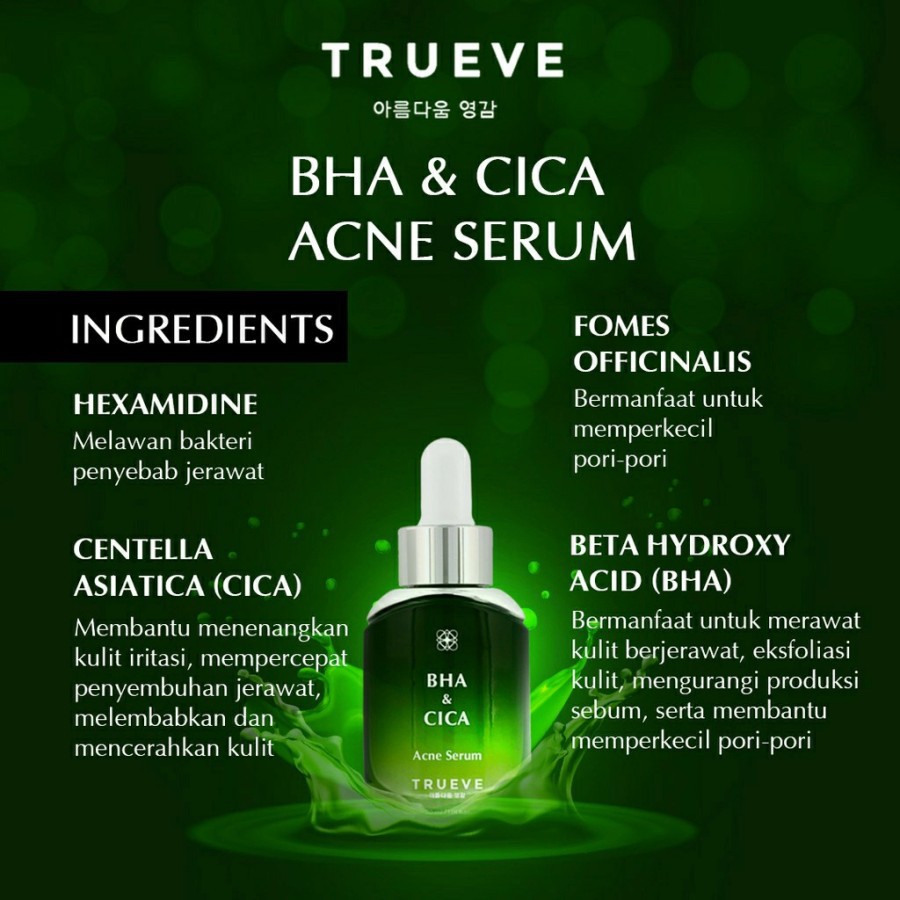 TRUEVE BHA &amp; CICA Acne Serum