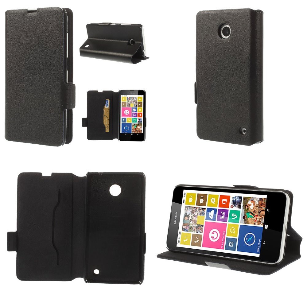 Doormoon Leather Case Flip Cover Nokia Lumia 630