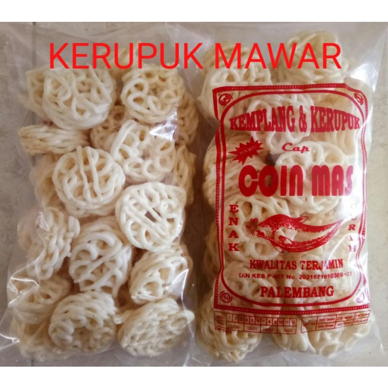 

Kerupuk Ikan Khas Palembang varian Mawar 250gr