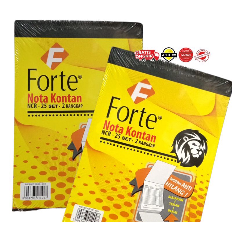 

Nota Kontan 2ply/nota isi 10/nota kecil/book note/block note/kwitansi