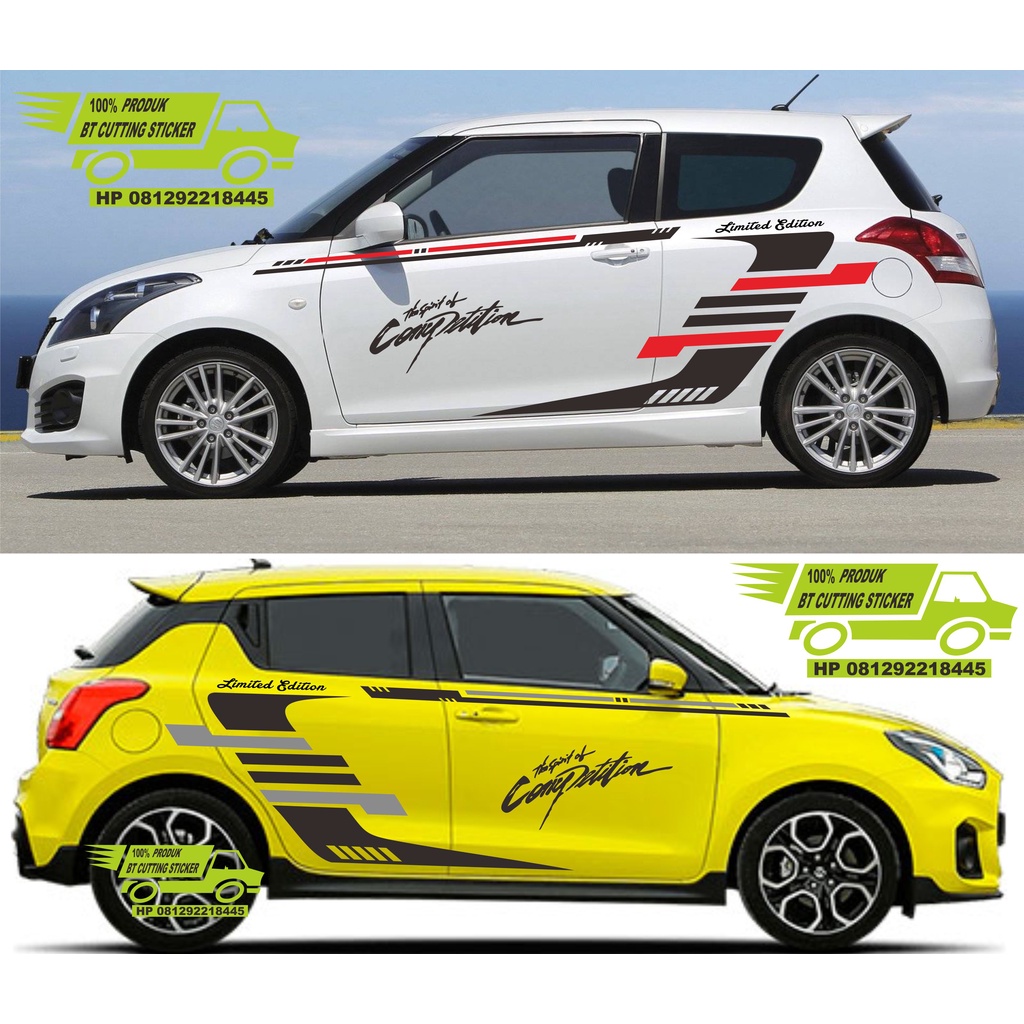sticker mobil suzuki swift sticker racing mobil suzuki swift sticker mobil sticker swift sticker ign