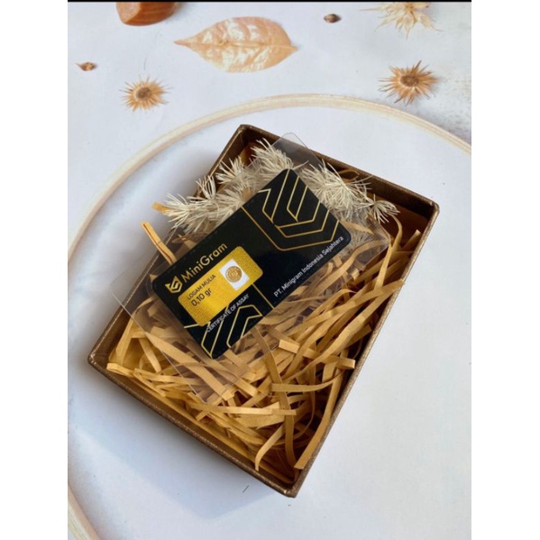 Emas Minigram 0,10 Gram | Emas Murni 24K | Resmi