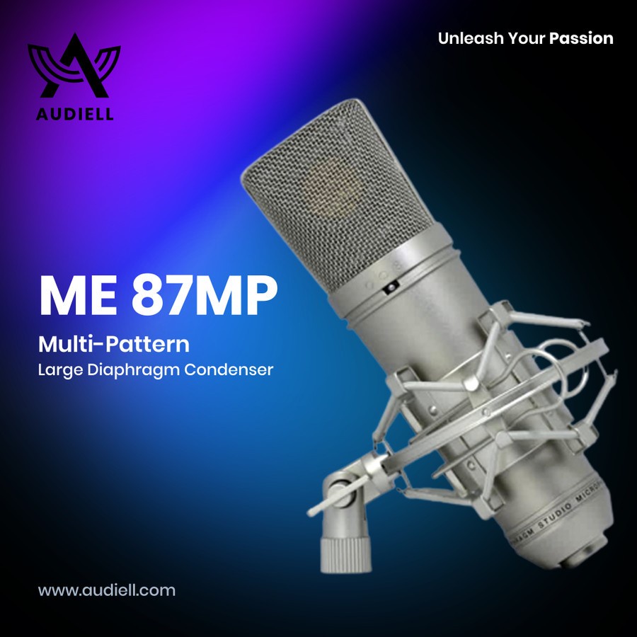 AUDIELL ME87MP ME 87MP Multi Pattern Large Diaphragm Condenser