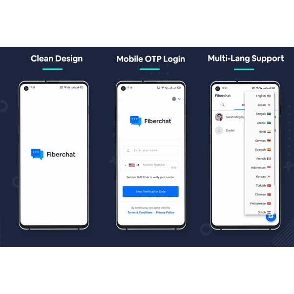 Aplikasi Source Code FibChat Perpesanan Android