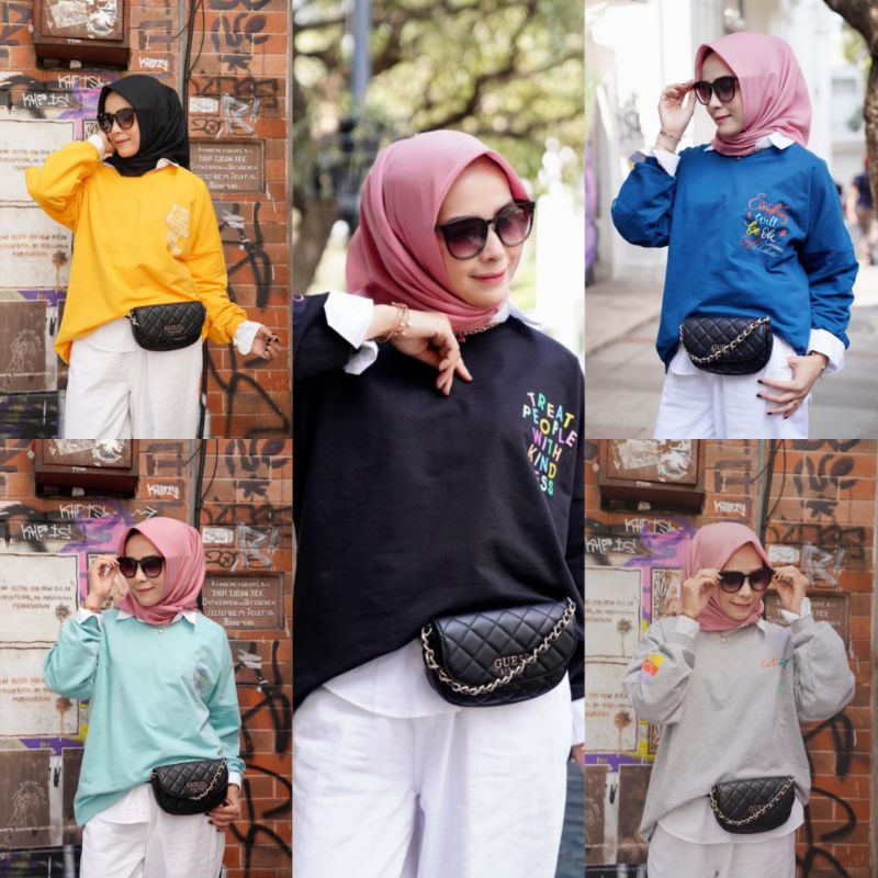 kaos GYL top OVERSIZE by Gyl AUTHENTIC ORI