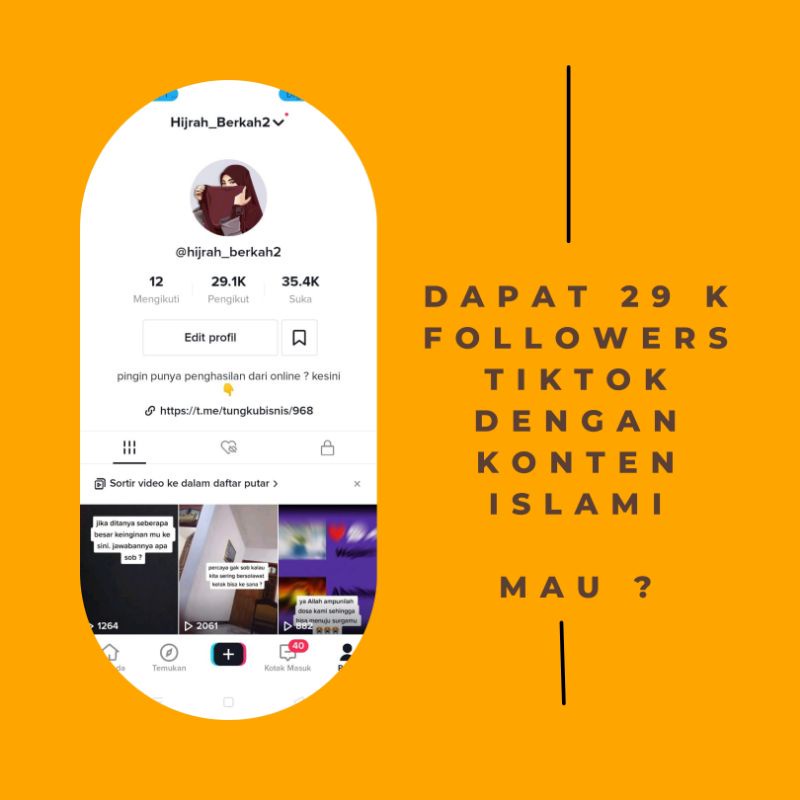 1000 Konten Islami Ramadhan 2022 Sosmed Tiktok IG Reels Story Youtube Short