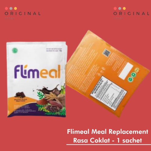 Flimeal Meal Replacement Rasa Coklat - 1 SACHET