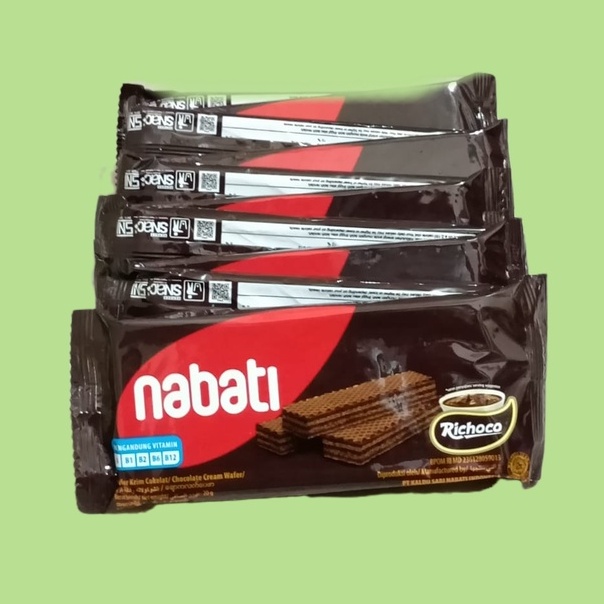 

Richoco Nabati Coklat Wafer 17gr [10 pcs]