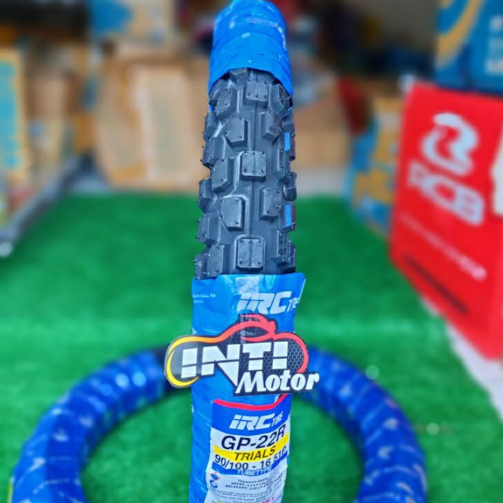 Ban Dunlop IRC Trail 90 100 ring 16 KLX BELAKANG BL TRIALS 9010016 TREL GP22 R CROSS 90100 ring16 TR