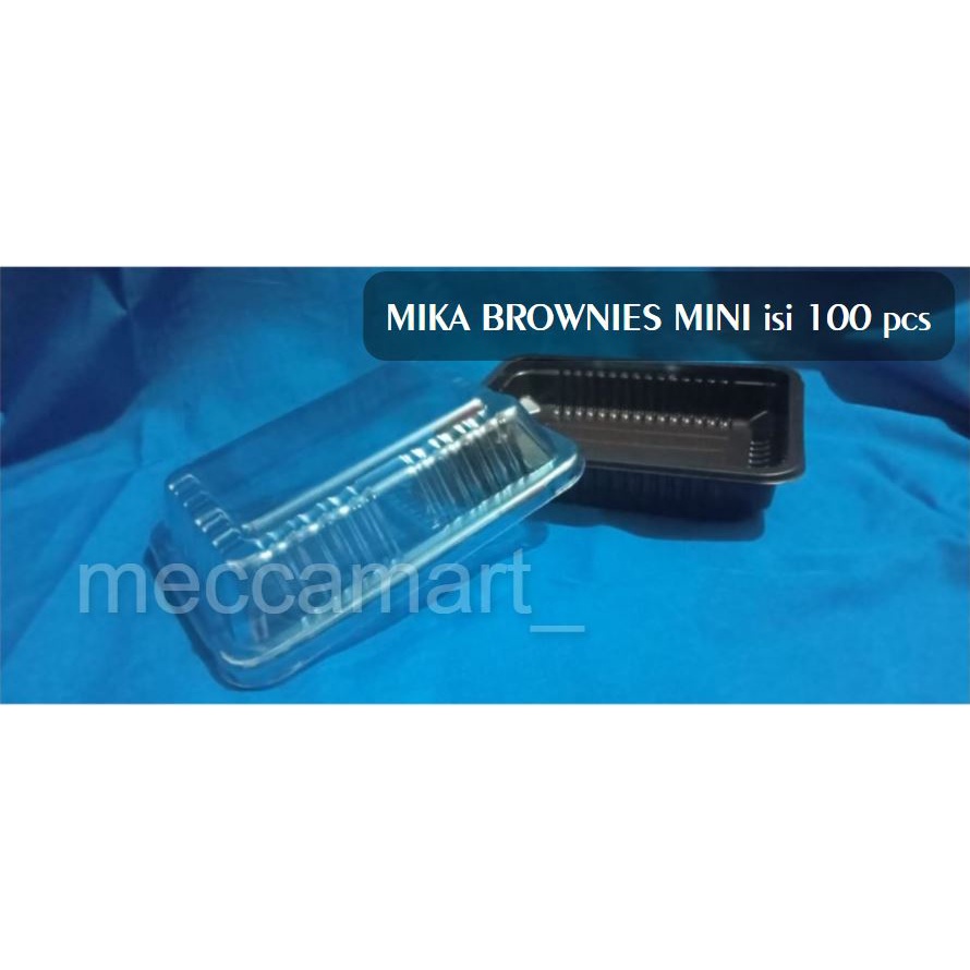 BANYAK DICARI Mika brownies coklat ukuran mini isi 100pcs