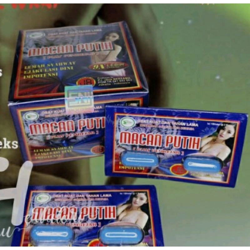 kapsul harimau putih