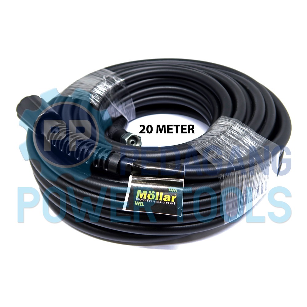 MOLLAR 20 METER SELANG JET CLEANER MESIN STEAM MOBIL HIGH PRESSURE