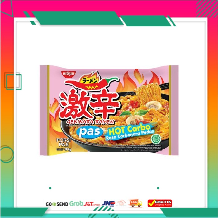 

Nissin Gekikara Ramen Carbonara Pedas 81 g
