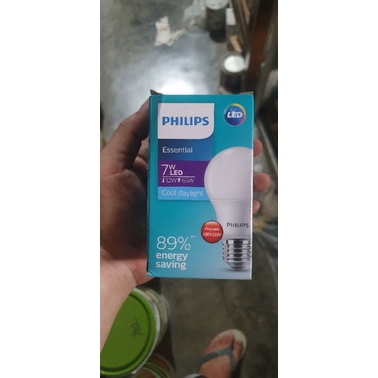lampu philips led 7 watt