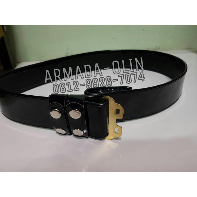 MURAH MERIAH Kopel polisi hitam | Kopel satpam|Kopel security|Kopel Kulit Kilap ASLI