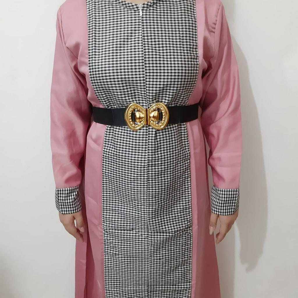 BELT GESPER STRECH KARET MELAR IKAT PINGGANG ELASTIS WANITA