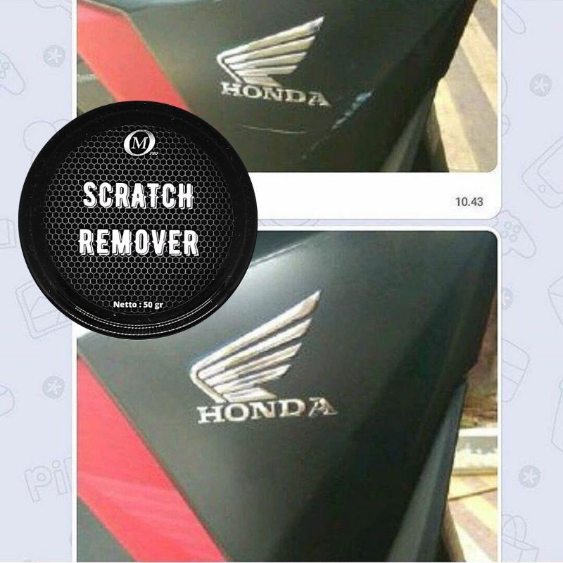 OMPRO SCRATCH REMOVER Penghilang Baret Motor Penghilang Baret Body Mobil