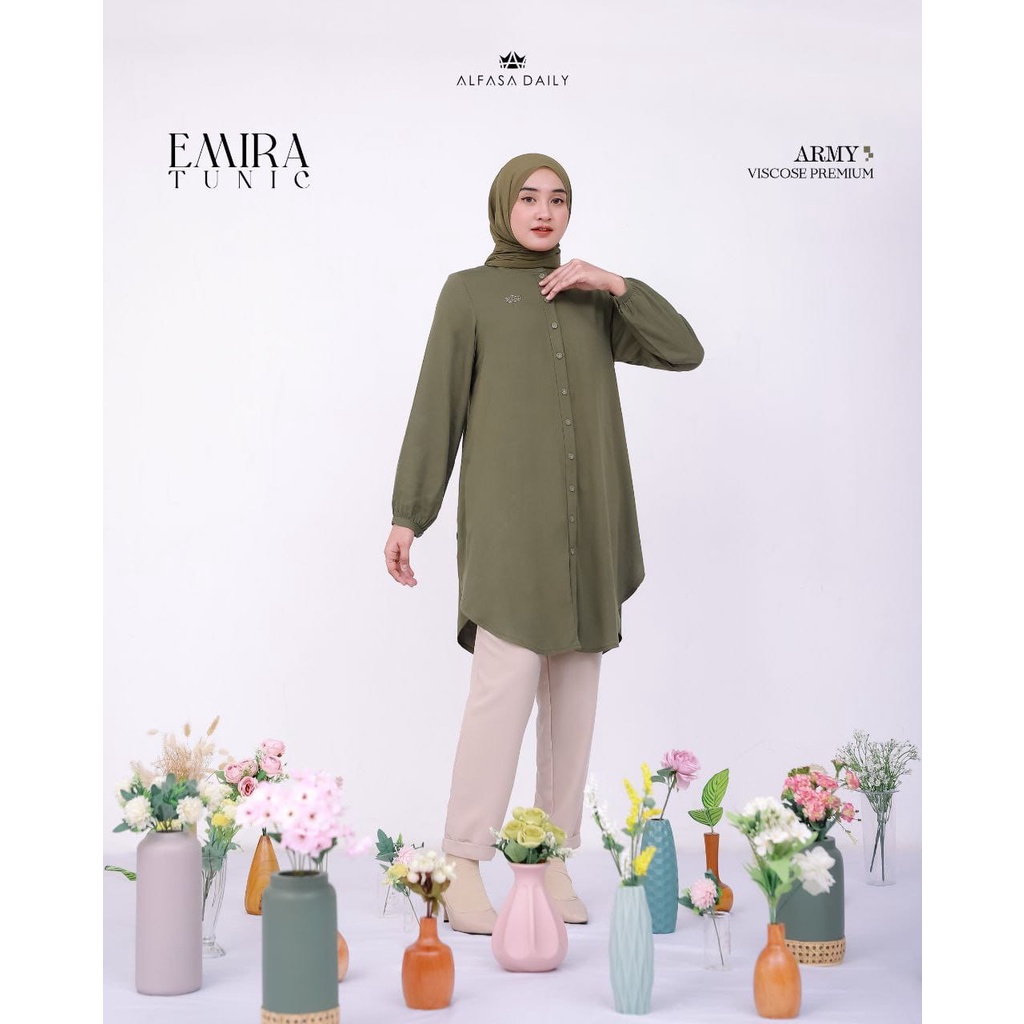 EMIRA TUNIC BY ALFASA DAILY || TUNIC POLOS