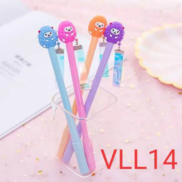 

VLL 14 pena pulpen pen sheep lucu hologram