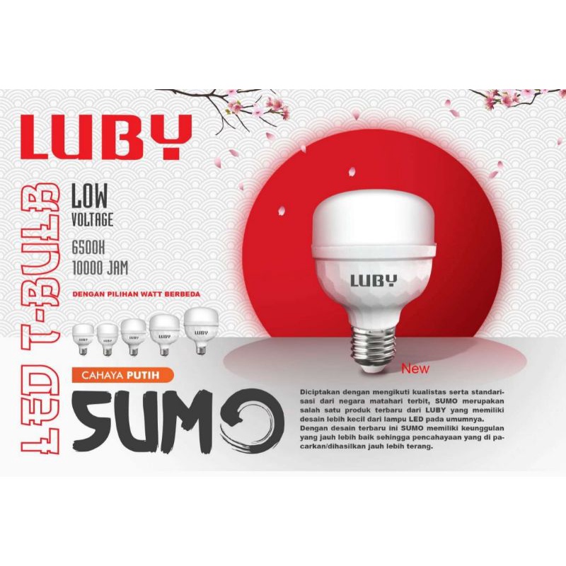 lampu LED luby SUMO 22W / 22 Watt LED T-BLUB