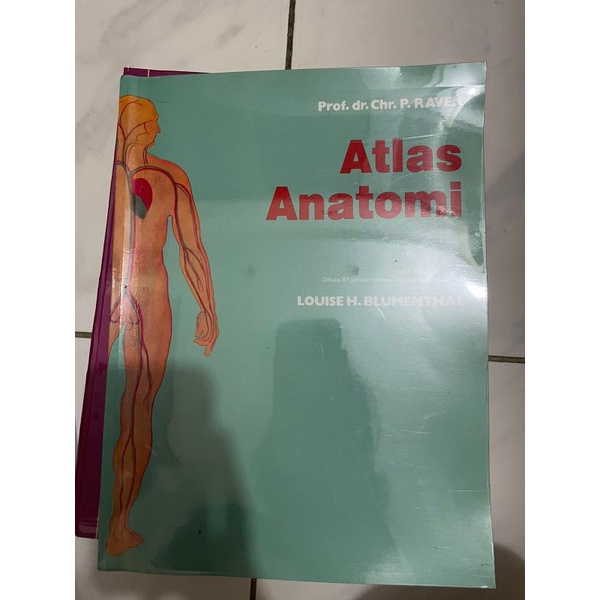 

BUKU ATLAS ANATOMI by Prof. dr.Chr. P. RAVEN《Bekas》