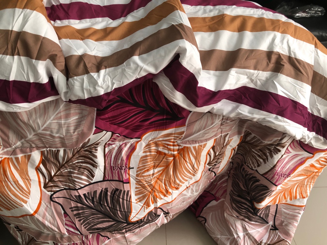 Fata - Bed Cover Only Tanpa Sprei New Minimalis King Size