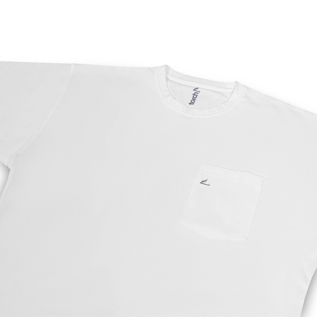 TORCH Depok Tshirt Oversized Junyong Tees - White