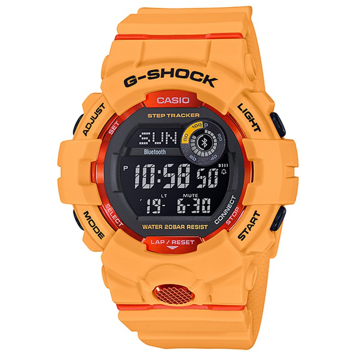 Casio G-Shock GBD-800-4DR / GShock BLUETOOTH GBD800-4DR Original GARANSI