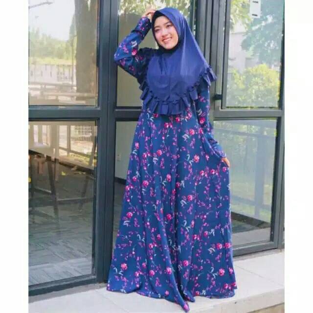 Gamis Syari Alesha Monalisa