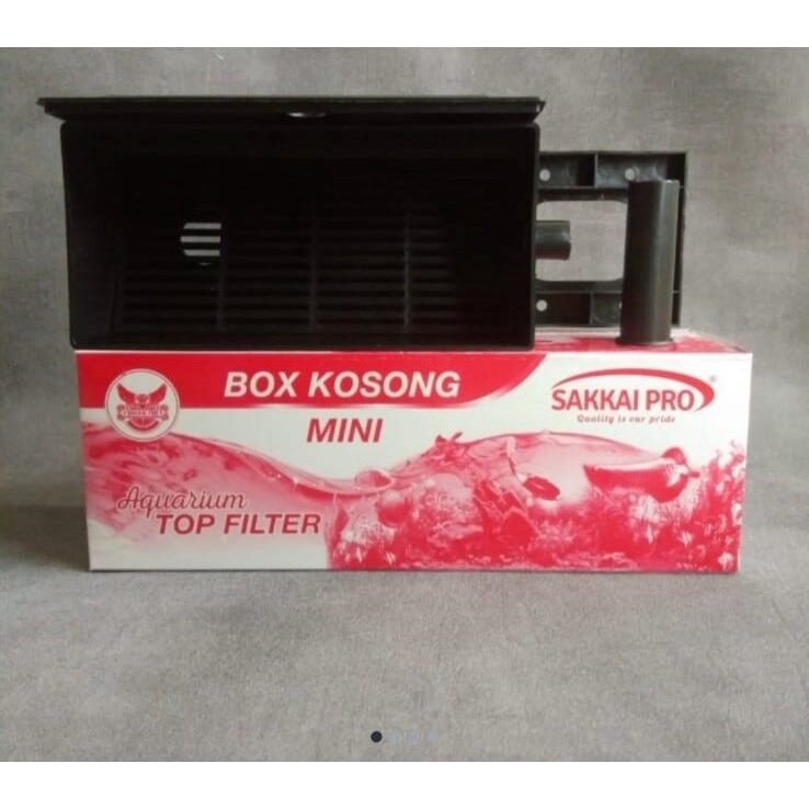 Sakkai Pro Box Kosong Kecil Mini Kotak Boks Filter Atas Aquarium Akuarium