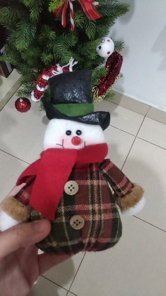 Scoop Gantungan Natal Snowman 54051600