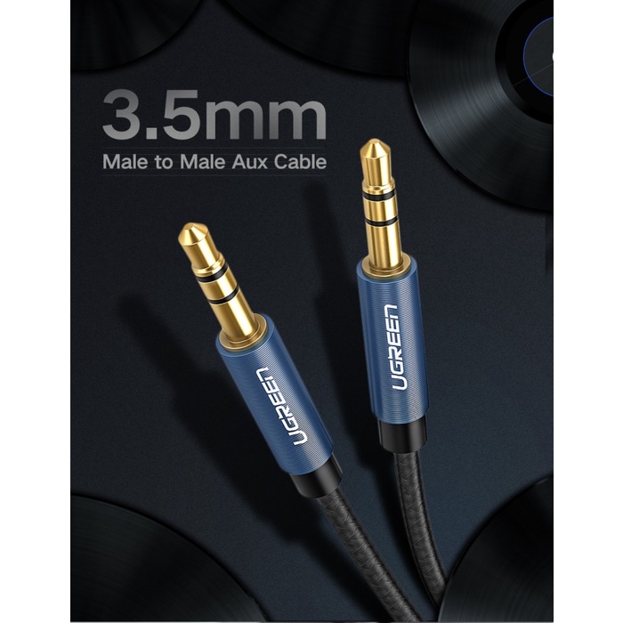 UGREEN Kabel Aux Audio 3.5mm TRS - AV112