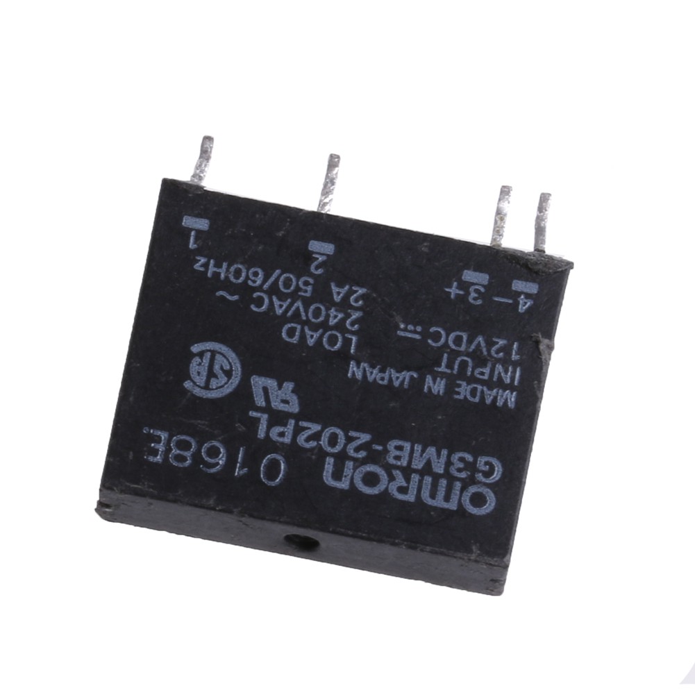 Solid State Relay G3MB-202P DC-AC PCB SSR In 12V DC 240V AC 2A