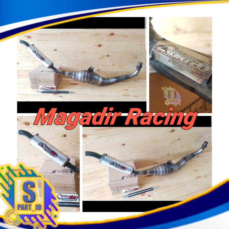 Knalpot ABRT20 F1 ZR / Force 1 Type Scorpio Step Standar Original ABRT Terpopuler