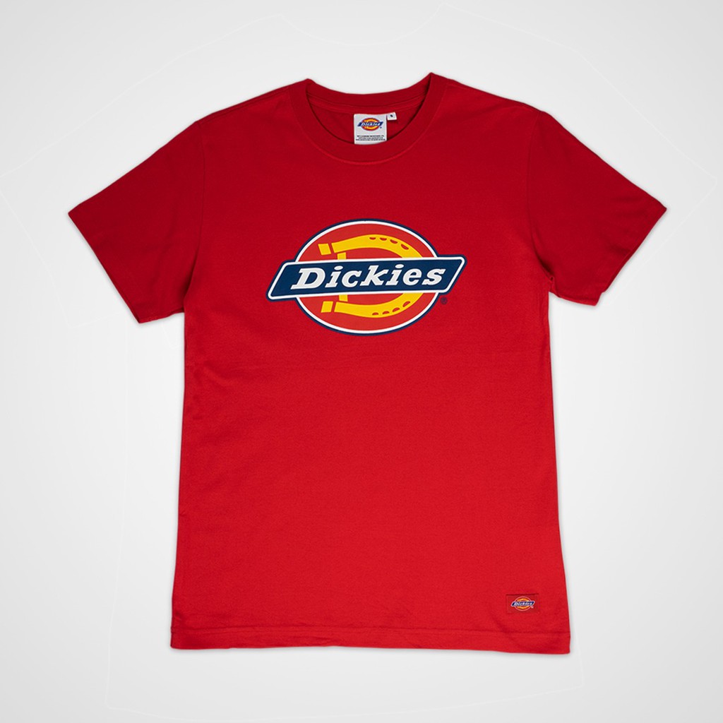TSHIRT DICKIES LOGO RED