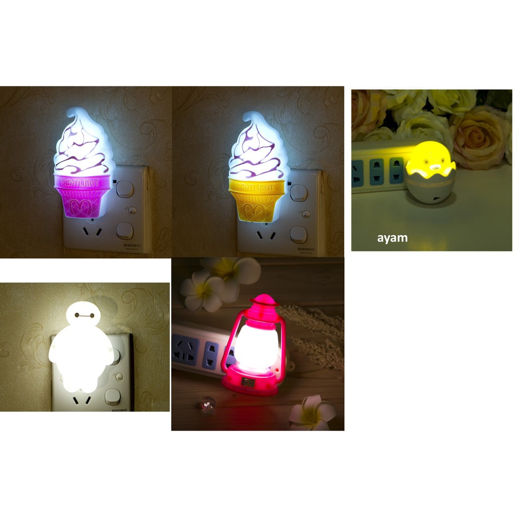  Lovelygubuk Lampu  tidur  lucu  Night Lamp Shopee  Indonesia