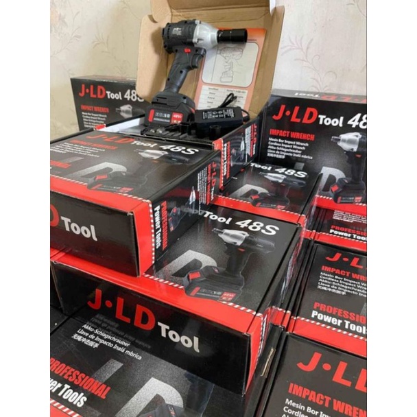 JLD 48S CORDLESS IMPACT WRENCH 48V BOR BUKA BAUD KUNCI 48 VOLT