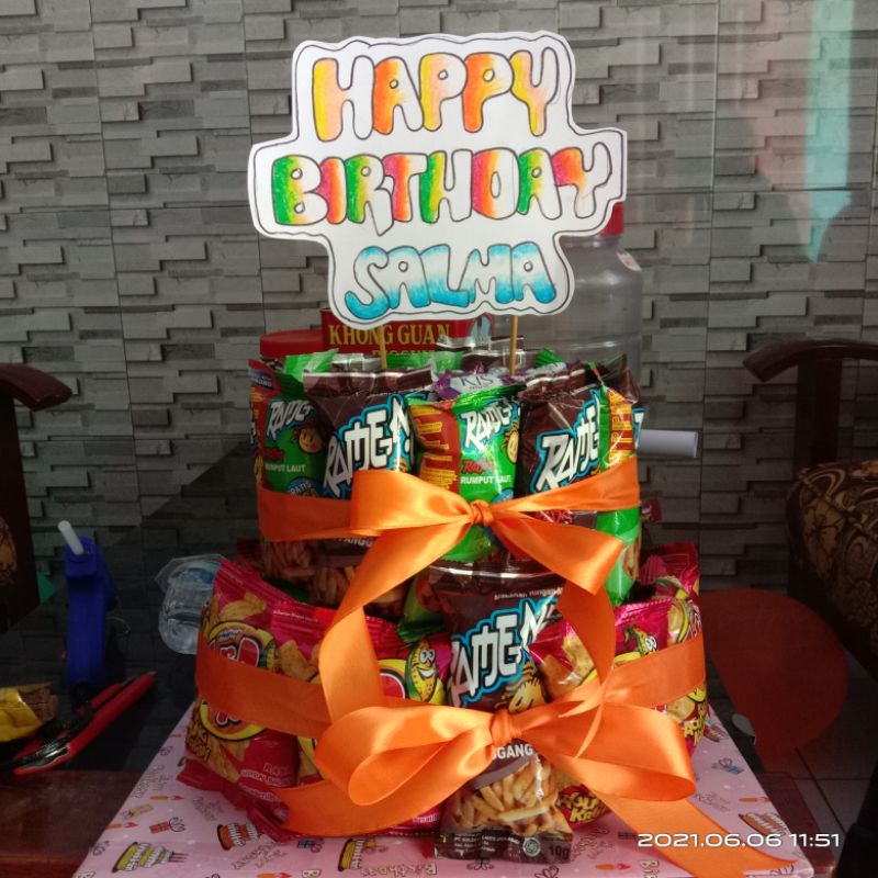 

tart Snack ulang tahun