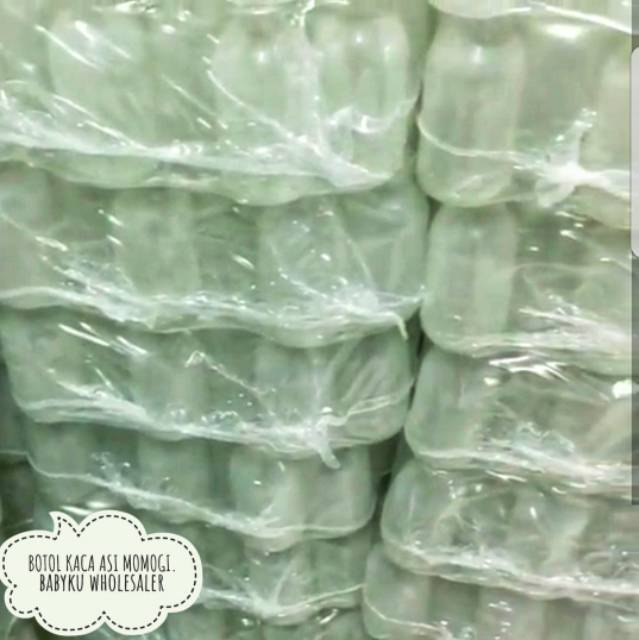 BOTOL KACA ASI VIAL BKA MOMOGI isi 10 botol per box