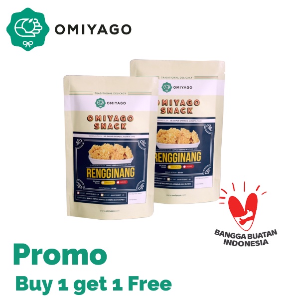 

Omiyago Paket Rengginang 60gr (buy 1 get 1 free)