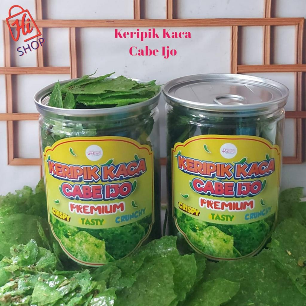 

Can Keripik Kaca Cabe Ijo Pedas Kripik Kaca Cabe Hijau Kualitas Premium