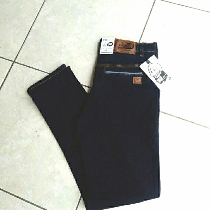[sale] Celana Jeans Dc Pensil/Skinny Saku Bobok(Kantong Dlm) Pria Size 27-32 fftgrf