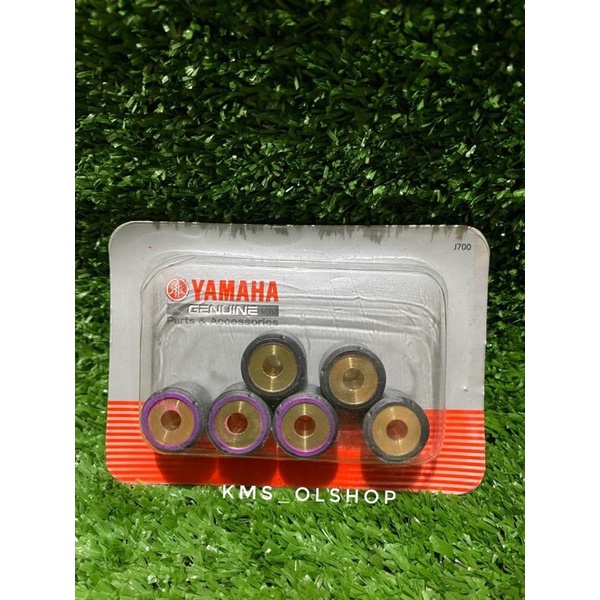 Roller Roler Weight Set Mio Sporty, Smile, Soul, Nouvo, Fino Karbu ORIGINAL YGP 28D-W1763-00 10.5 Gram