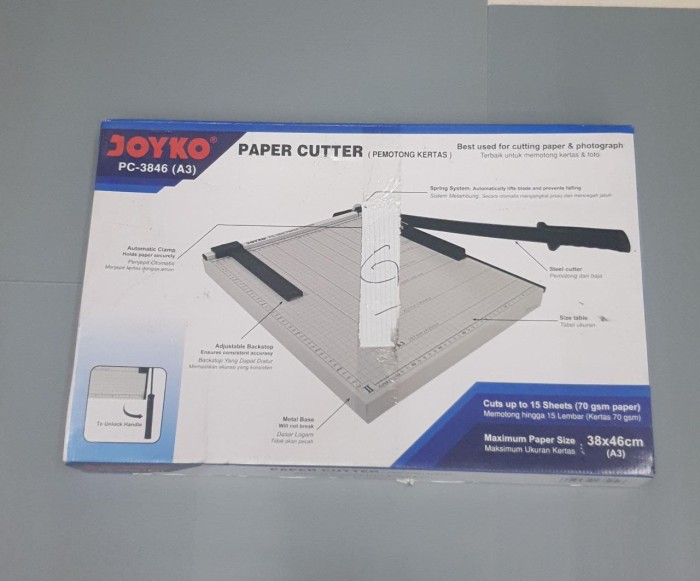 

PAPER CUTTER JOYKO A3 PC-3846 | PEMOTONG KERTAS